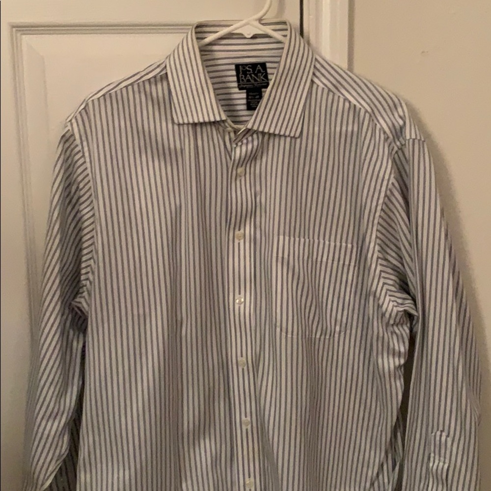 Jos A. Bank Dress Shirt - 16.5 x 34